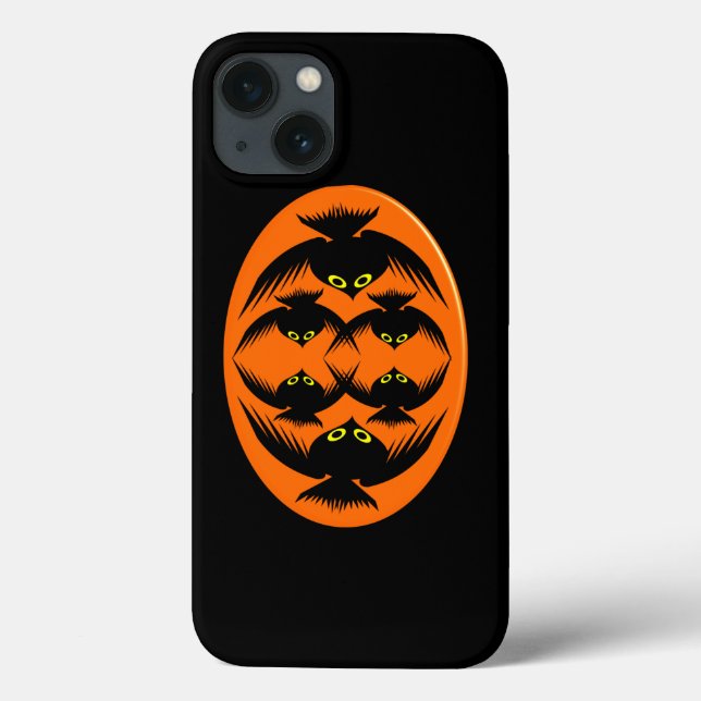 Halloween Kråka iphone case (Baksida)