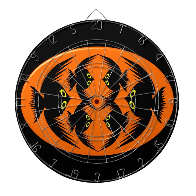 Halloween Kråkas Dart Board Piltavla (Framsidan)