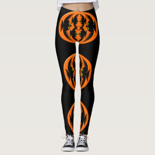 Halloween Kråkas Leggings
