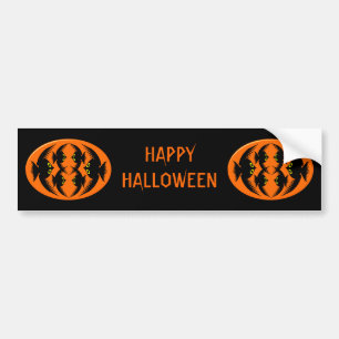 Halloween-Kråkor Bumper Sticker Bildekal