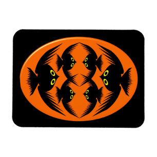 Halloween-Kråkor Premium Magnet