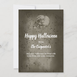 Halloween-kraniet Inbjudningar