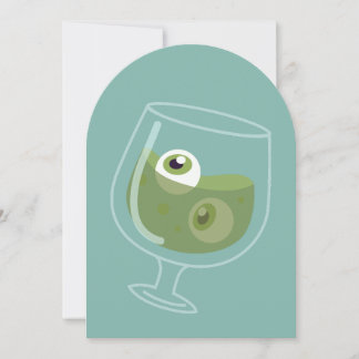 halloween kräppig cocktail ögonebully ögon inbjudningar