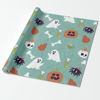 halloween kräppig cocktail pumpare spöke presentpapper