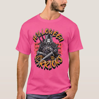 halloween-krigare roliga t shirt