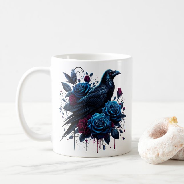 Halloween-kruka med korp kaffemugg (Med munk)