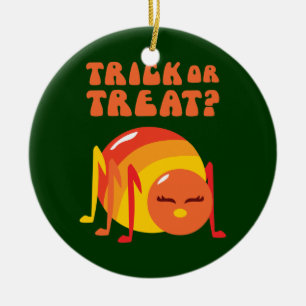Halloween Kryp Julgransprydnad Keramik