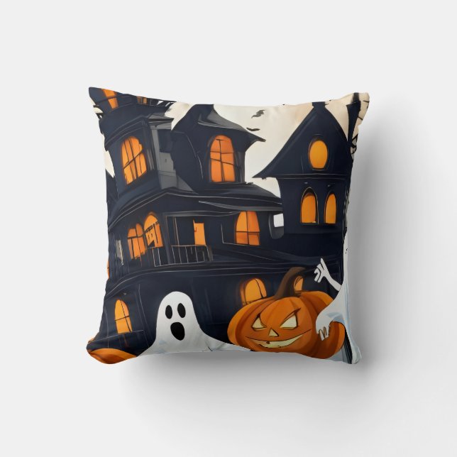 Halloween Kudde (Framsida)