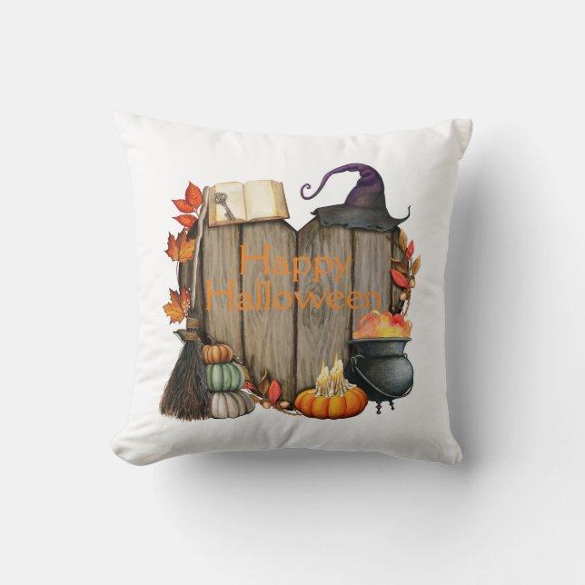 Halloween Kudde (Framsida)
