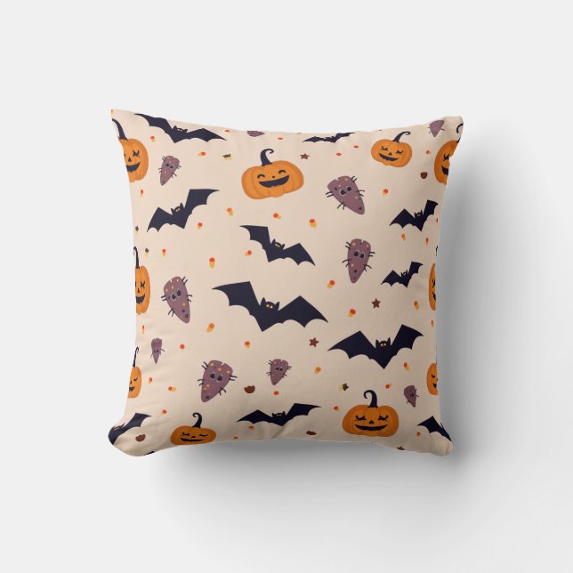 Halloween-kudde Kudde (Framsida)
