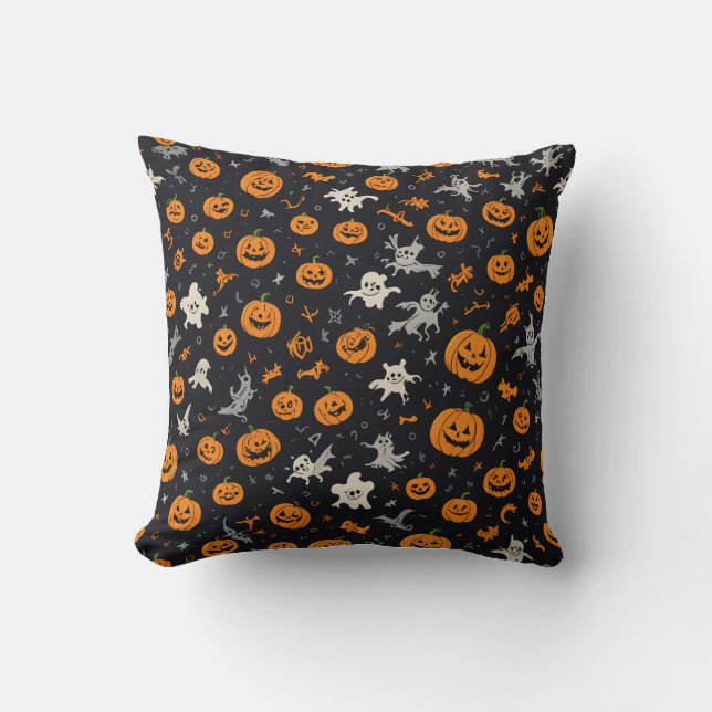 Halloween-kudde Kudde (Framsida)