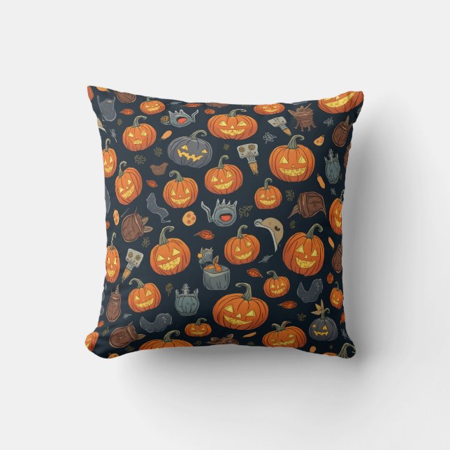 Halloween-kudde Kudde (Framsida)