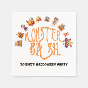Halloween Kul Monster Bash Pappersservett