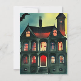 Halloween-kupongkort Anteckningskort