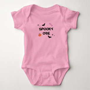 Halloween Kuslig Ettårs Födelsedags-Body för Bebis T Shirt