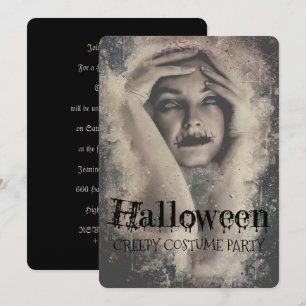 Halloween Kuslig Kostymfest Inbjudningar