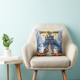 Halloween Kuslig Mysig Trendig Kollektion Kudde