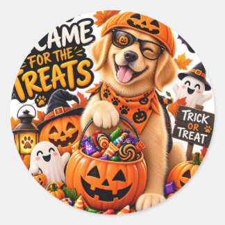 Halloween Kuslig Säsong Klistermärke – Söt Hallowe