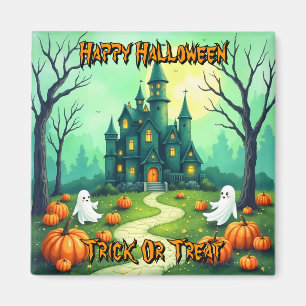Halloween Kuslig Söt Modern Samling Magnet