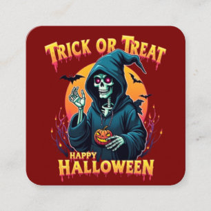 Halloween Kusliga Vibrationer: Bus eller Buss Skal Tilläggskort