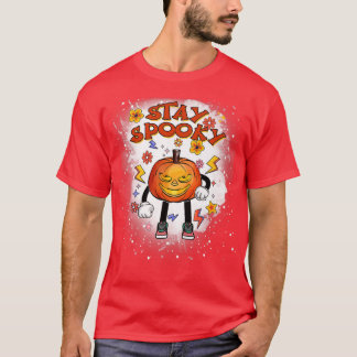 Halloween-kvarvarande Spooky Scary Jack o lantern  T Shirt