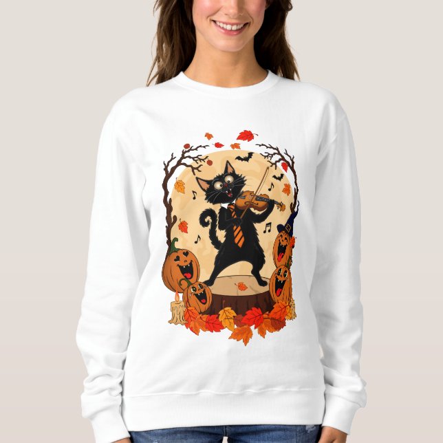 Halloween Kvinnor  T Shirt (Framsida)
