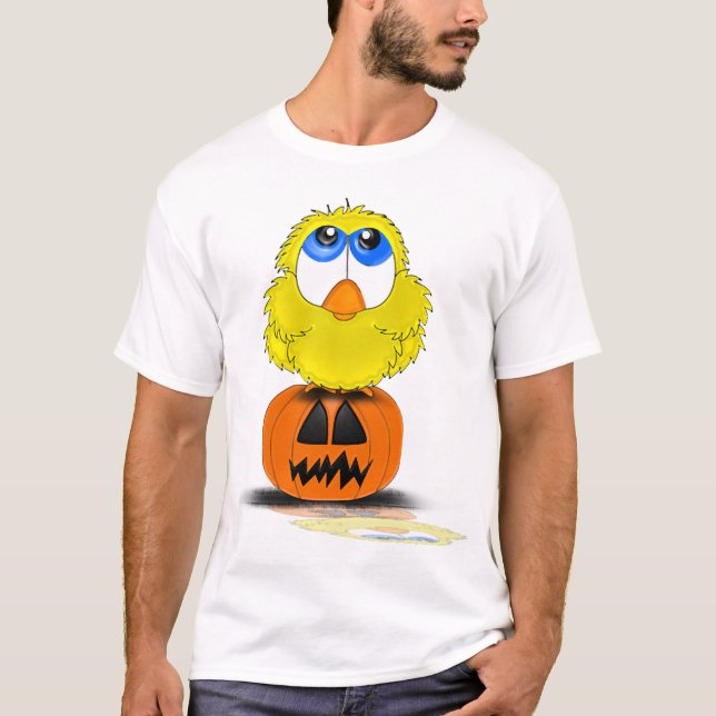 Halloween kyckling t shirt (Framsida)