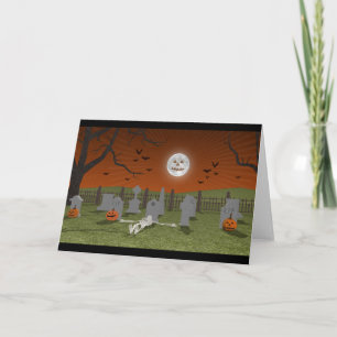 Halloween: Kyrkogårdplats: Kort