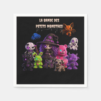 Halloween - La Bande des Petits Monstres Pappersservett