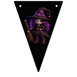 Halloween - La Bande des Petits Monstres Vimplar