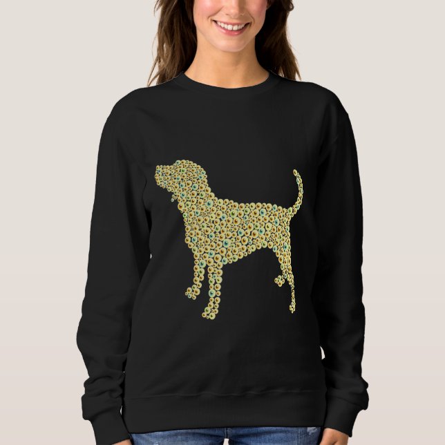 Halloween Labrador Hund Retriever Labrador Owner T Shirt (Framsida)