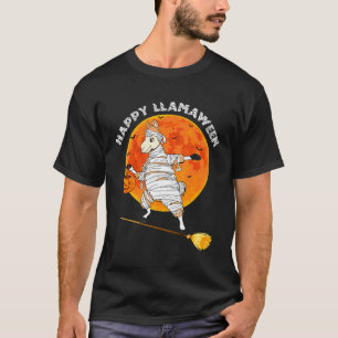 Halloween Lama lamaween Dräkt flickor pojkar T Shirt