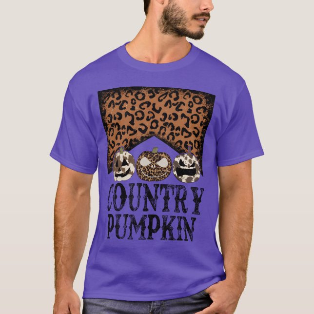 Halloween-land pumphusflicka t shirt (Framsida)