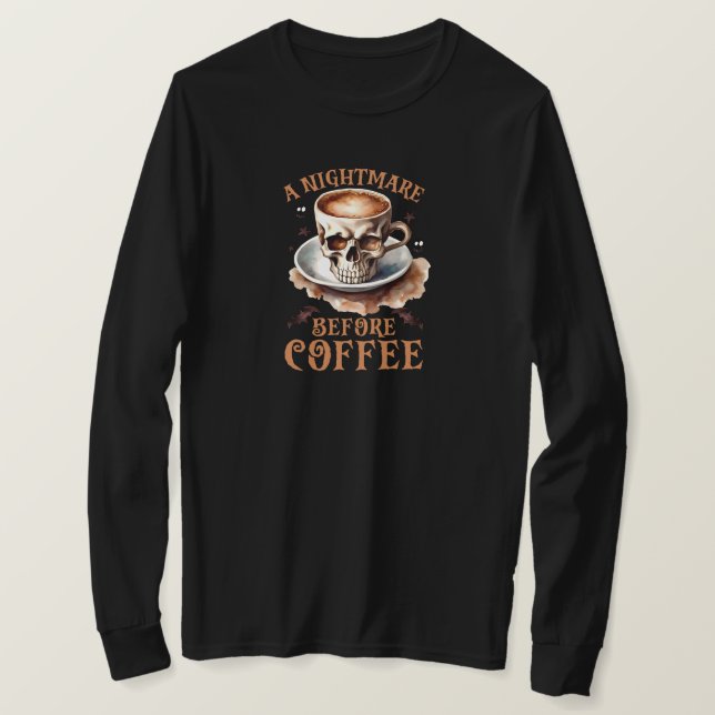 Halloween Långärmad T-Shirt (Design framsida)