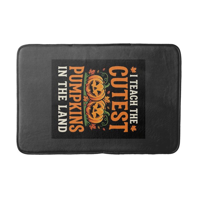 Halloween lärare sötaste pumpar design_1 badrumsmatta (Framsidan)