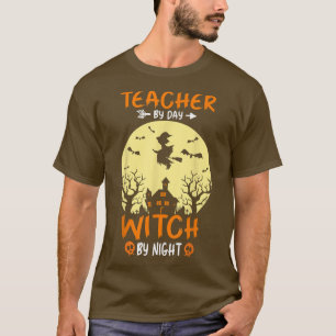 Halloween-läraren efter dagsljus per nattklump t shirt