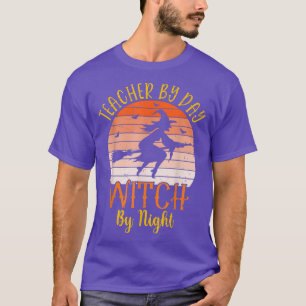 Halloween-läraren efter dagsljus per nattklump t shirt
