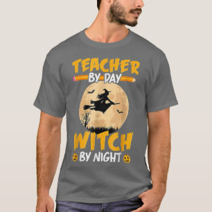 Halloween-läraren efter dagsljus per nattklump t shirt