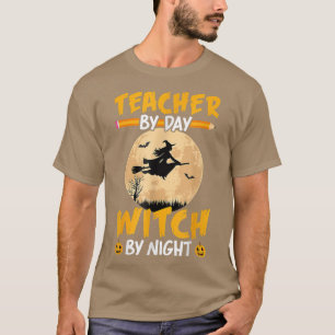 Halloween-läraren efter dagsljus per nattklump t shirt