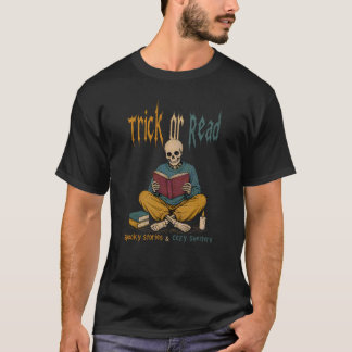 Halloween Läsbok Älskare T Shirt