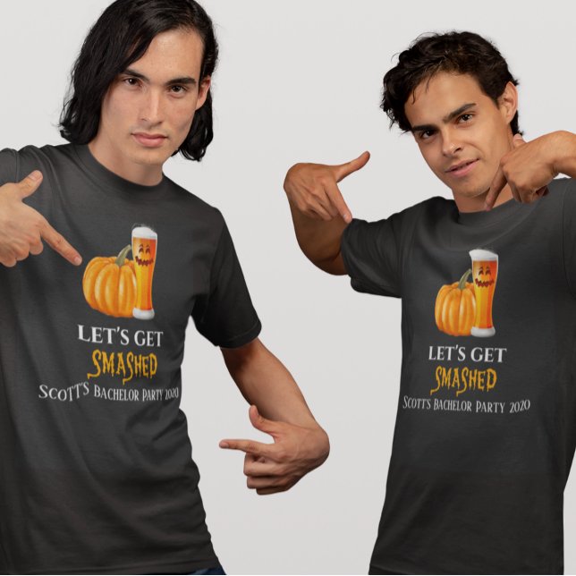 Halloween Låt oss krossas Sjungkarlsfest Öl T Shirt (Skapare uppladdad)