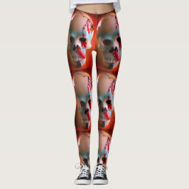Halloween Leggings by dalDesignNZ