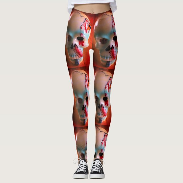 Halloween Leggings by dalDesignNZ (Framsida)
