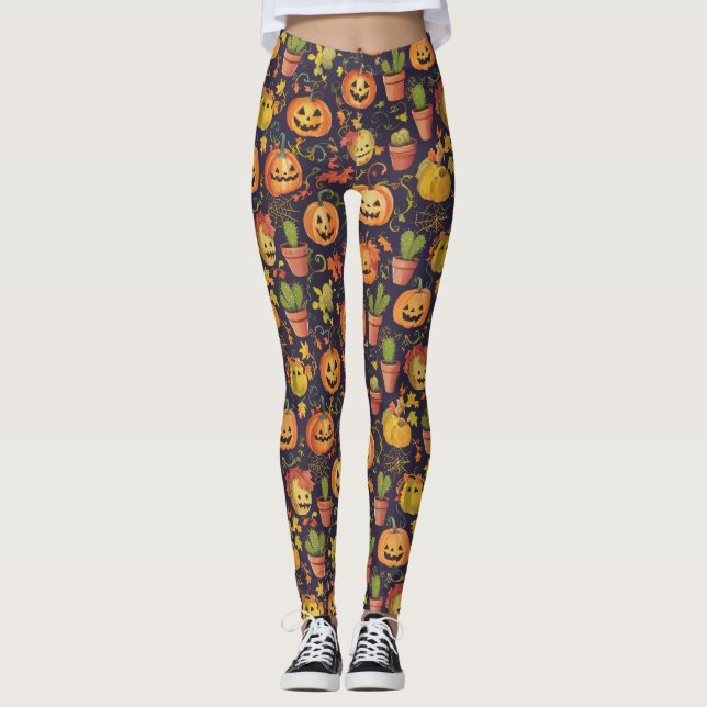 Halloween Leggings - design 2 (Framsida)