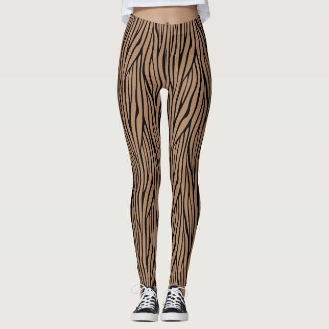 Halloween Leggings Roliga Halloween Stretchiga Byx (Framsida)