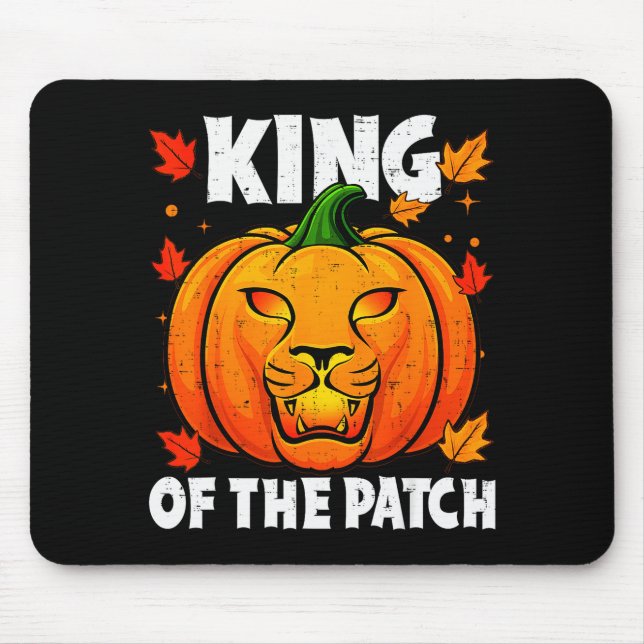 Halloween Lejon Pumpakung Kostym för fläcken M Musmatta (Framsidan)