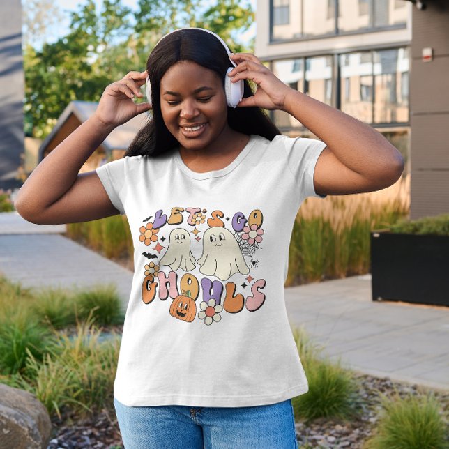 HALLOWEEN LETS GO GHOULS CUTE SPÖKEN 👻 👻 🎃 T SHIRT (Skapare uppladdad)