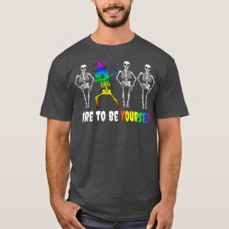 Halloween LGBT Pride Costume  Dare To Be Gay T Shirt