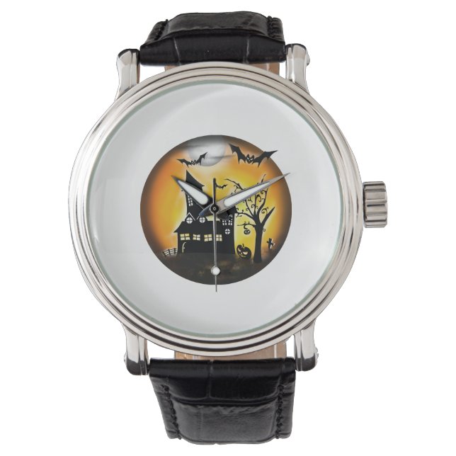 Halloween liggande armbandsur (Framsida)