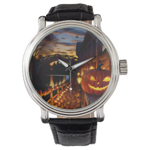 Halloween liggande fyra armbandsur